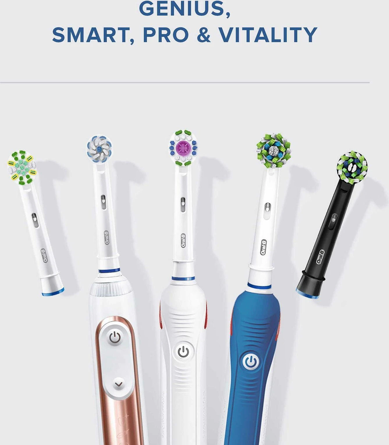 Dantų šepetėlio antgaliai Oral-B Precision clean EB20-4 4 vienetų.