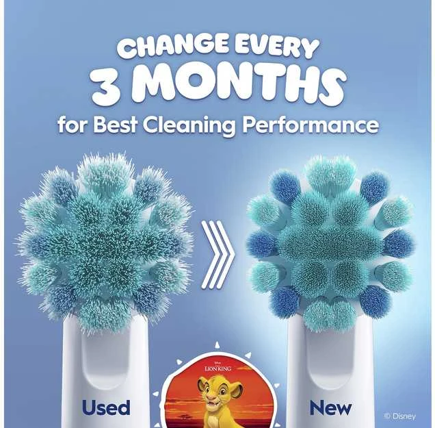 Oral B Dantų šepetėlių galvutės 3+ modeliams