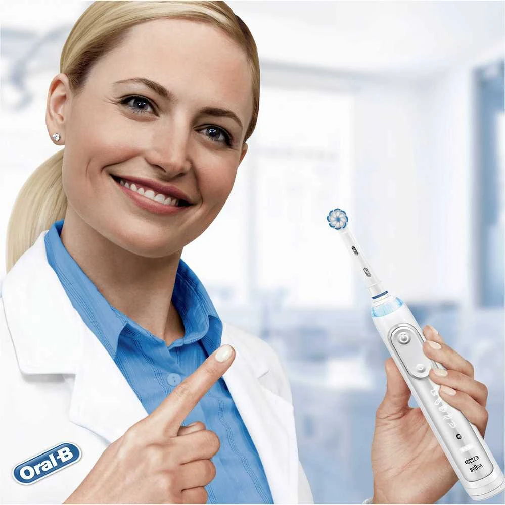 EB60-4 Braun Oral-B SENSI Labai labai plonos Elektrinio Dantų Šepetėlio Galvutės