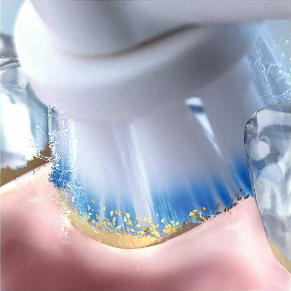 EB60-4 Braun Oral-B SENSI Labai labai plonos Elektrinio Dantų Šepetėlio Galvutės