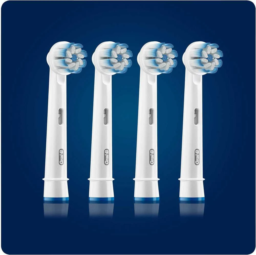 EB60-4 Braun Oral-B SENSI Labai labai plonos Elektrinio Dantų Šepetėlio Galvutės