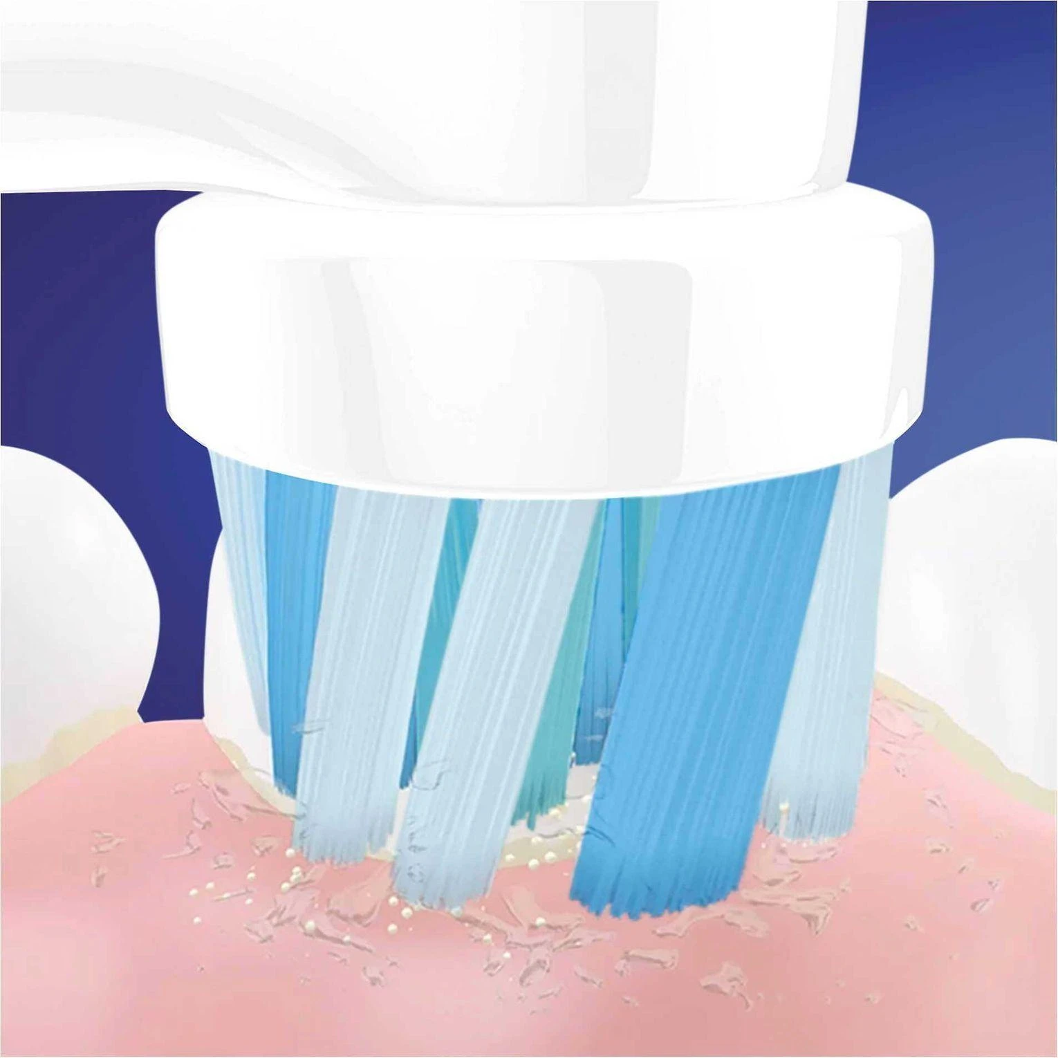Oral-B Kids Frozen Replacement Heads dantų šepetėlio galvutės, 4 vnt.