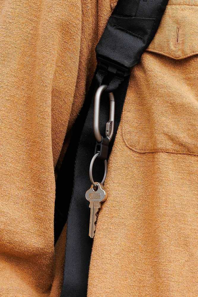 Orbitkey Clip Mini -avainlenkki, hopea