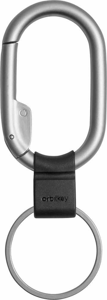 Orbitkey Clip Mini -avainlenkki, hopea