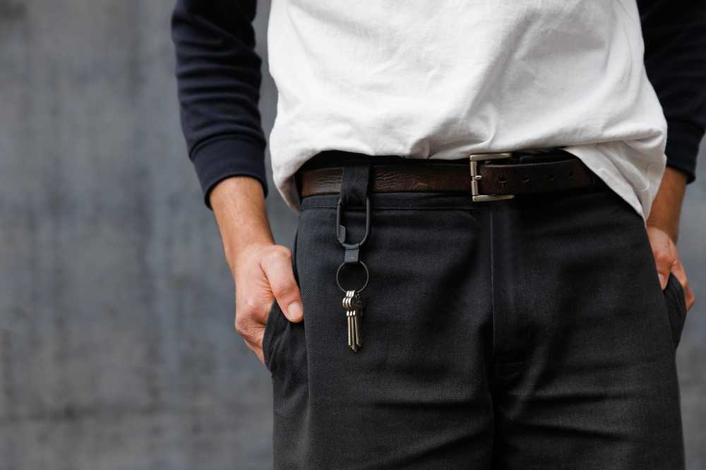Orbitkey Clip Mini -avainlenkki, hopea