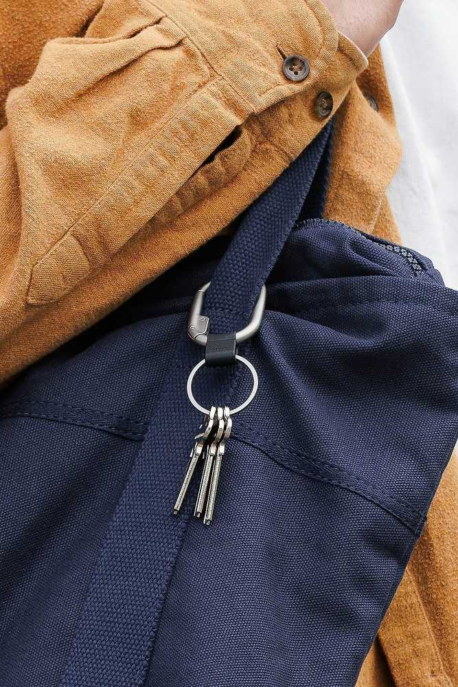 Orbitkey Clip Mini -avainlenkki, hopea