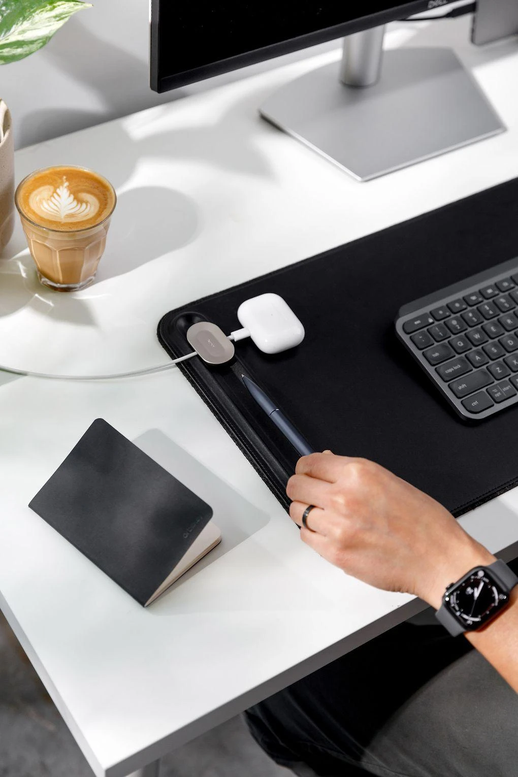 „Orbitkey“ – plonas stalo kilimėlis – juodas