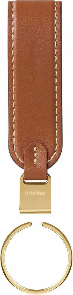 Skórzane etui organizer na klucze Orbitkey 2.0 Leather - juodas/juodas-universalus