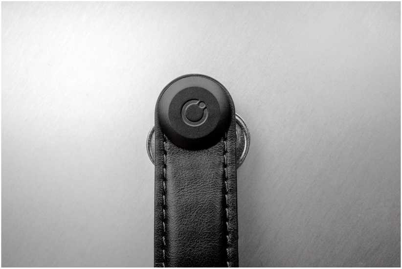 Orbitkey odinis raktų laikiklis, juodas