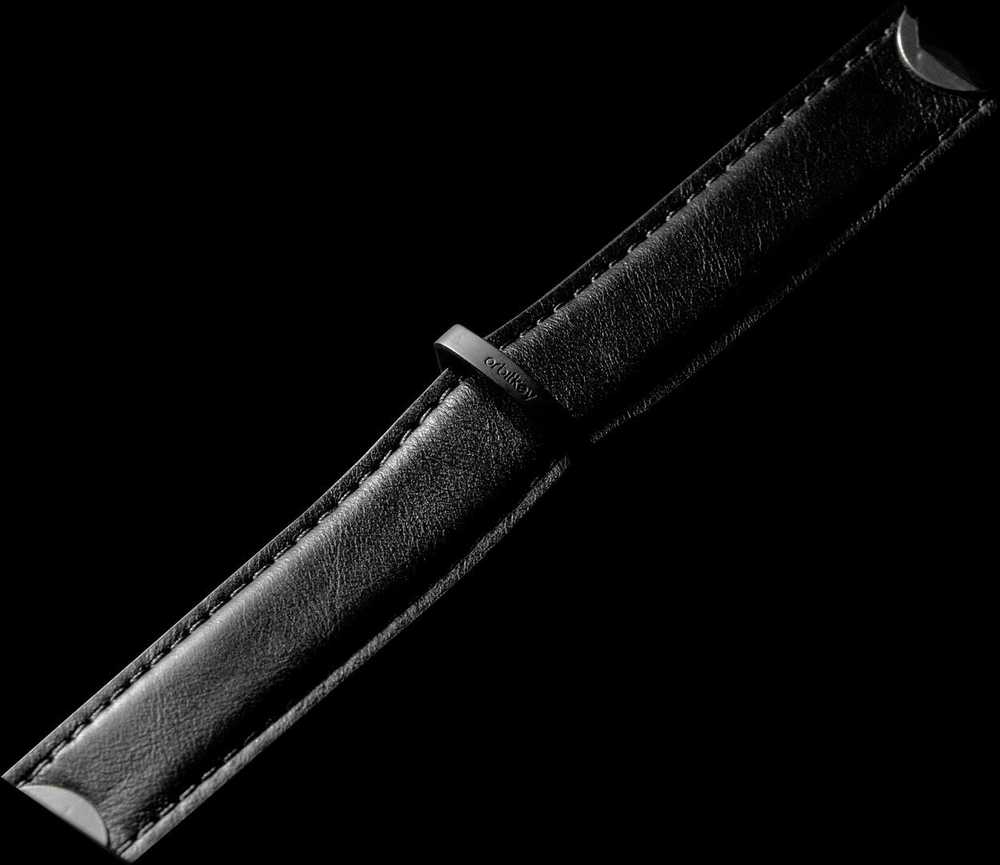 Orbitkey odinis raktų laikiklis, juodas