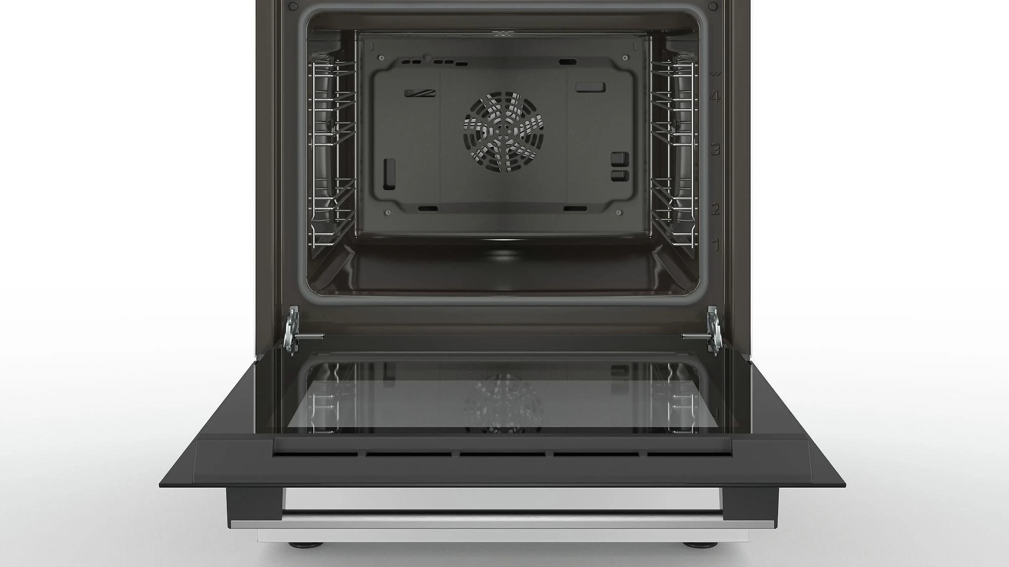 Bosch HLN39A020 Serie 4, Laisvai statoma indukcinė viryklė, balta 