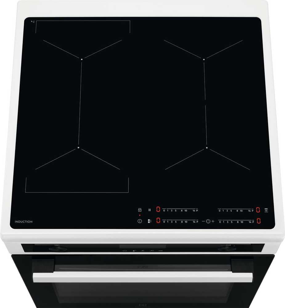 Viryklė Electrolux LKI6489NOW induktioliesi, valkoinen