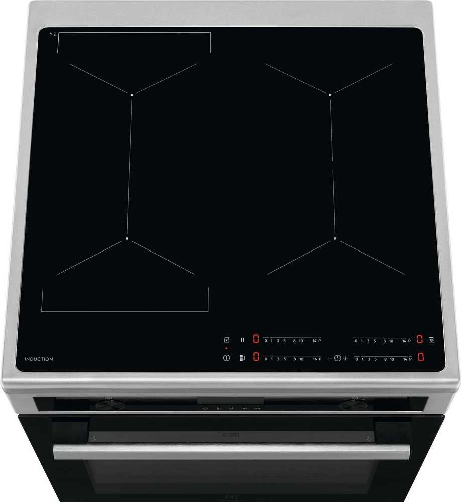 Viryklė Electrolux LKI6489NOX induktioliesi, teräs