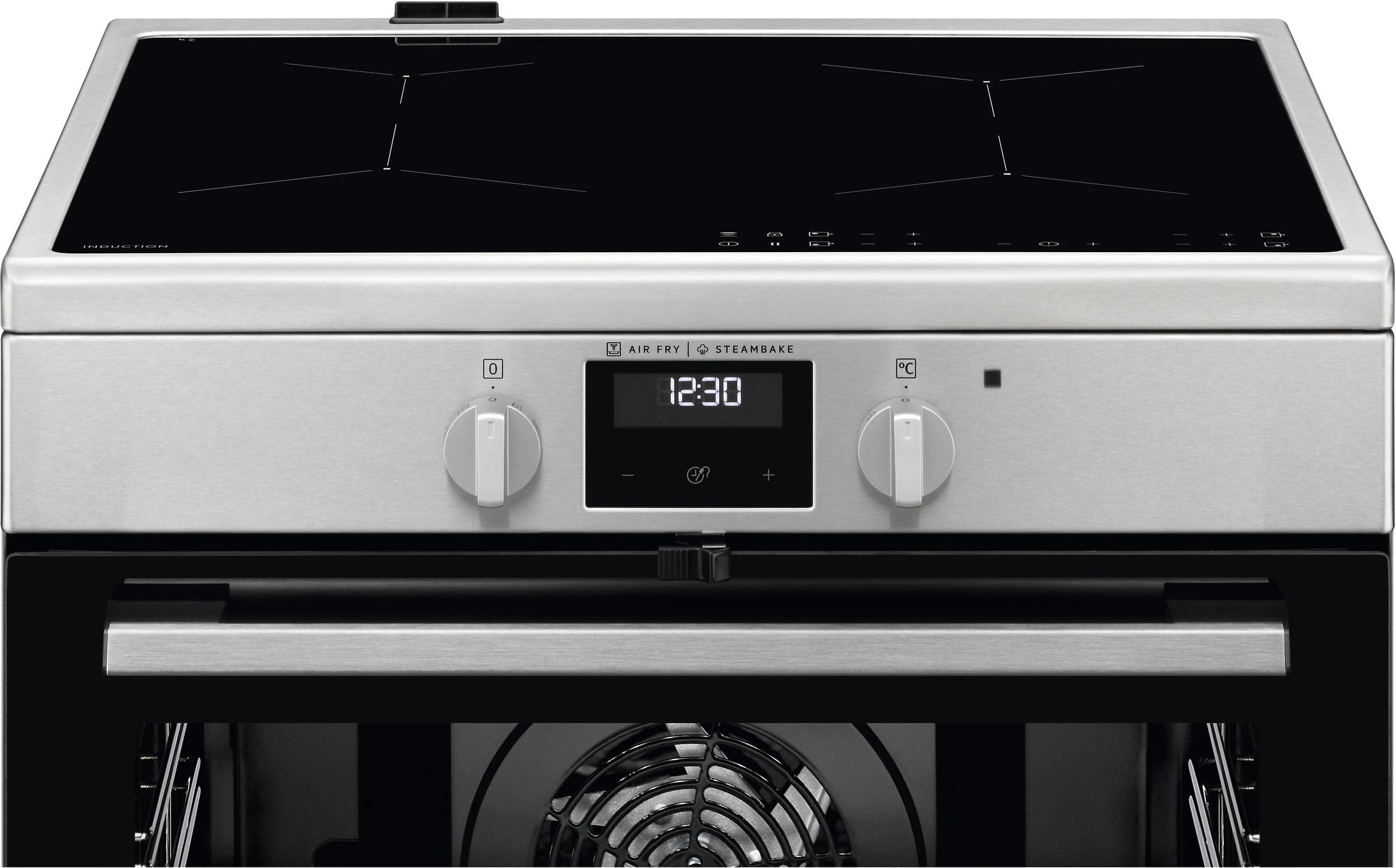 Viryklė Electrolux LKI66440NX induktioliesi, teräs
