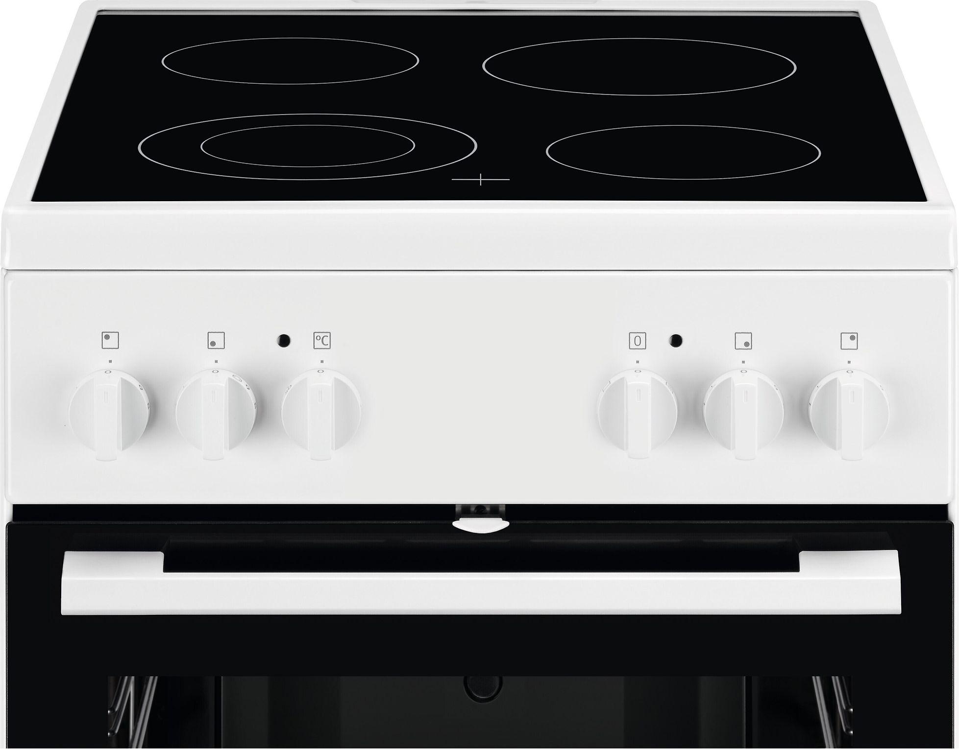 Viryklė Electrolux LKR500003W keraaminen liesi, valkoinen