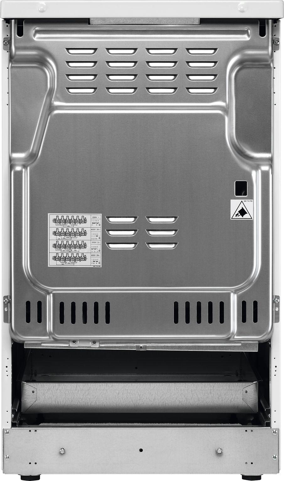 Viryklė Electrolux LKR500003W keraaminen liesi, valkoinen
