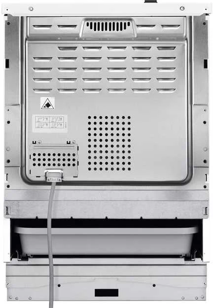 Viryklė Electrolux LKR64000NW keraminė kaitlentė, balta