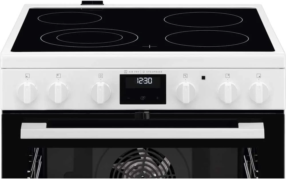Viryklė Electrolux LKR66440NW keraaminen liesi, valkoinen