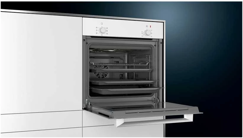 Siemens HB010FBV1S iQ100 erillisuuni, valkoinen