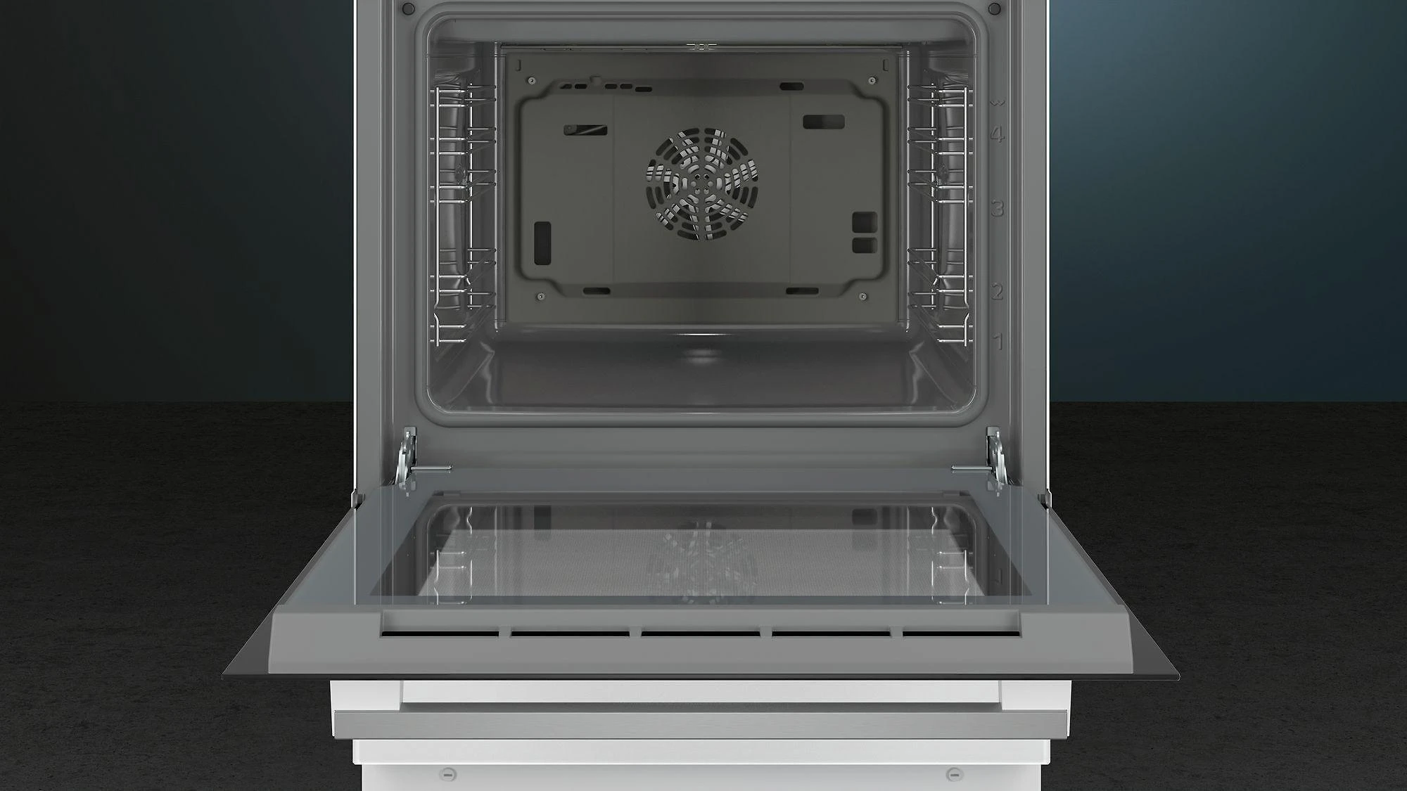 Orkaitė Siemens HL9S5E020U iQ500 induktioliesi, valkoinen