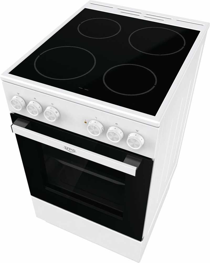 Orkaitė Upo UEC5A20W keraaminen liesi, valkoinen