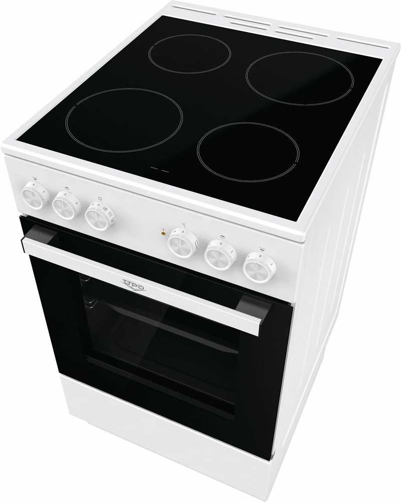 Orkaitė Upo UEC5A60W keraaminen liesi, valkoinen