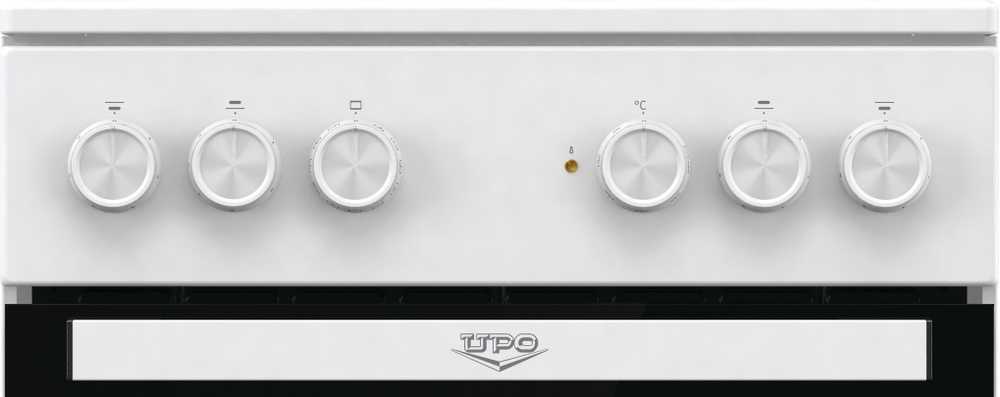 Orkaitė Upo UEC5A60W keraaminen liesi, valkoinen