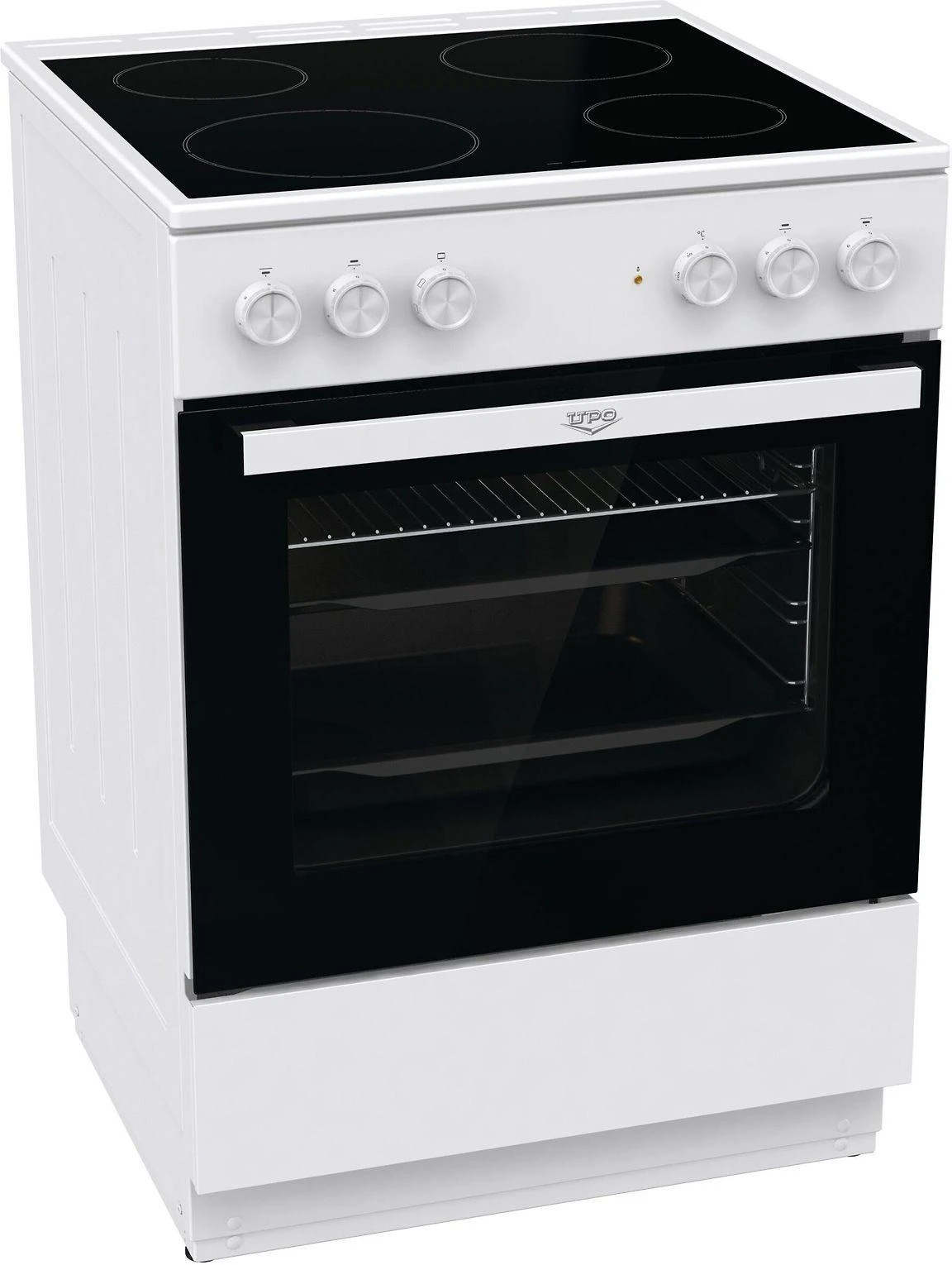 Orkaitė Upo UEC6A20W keraaminen liesi, valkoinen