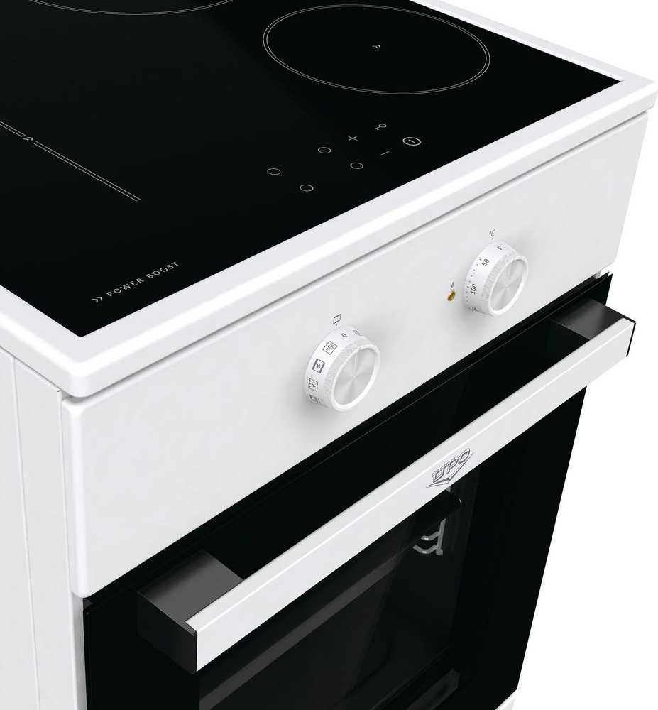 Orkaitė Upo UEI5A60W induktioliesi, valkoinen