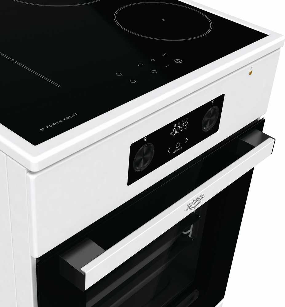 Orkaitė Upo UEI5C60WP induktioliesi, valkoinen