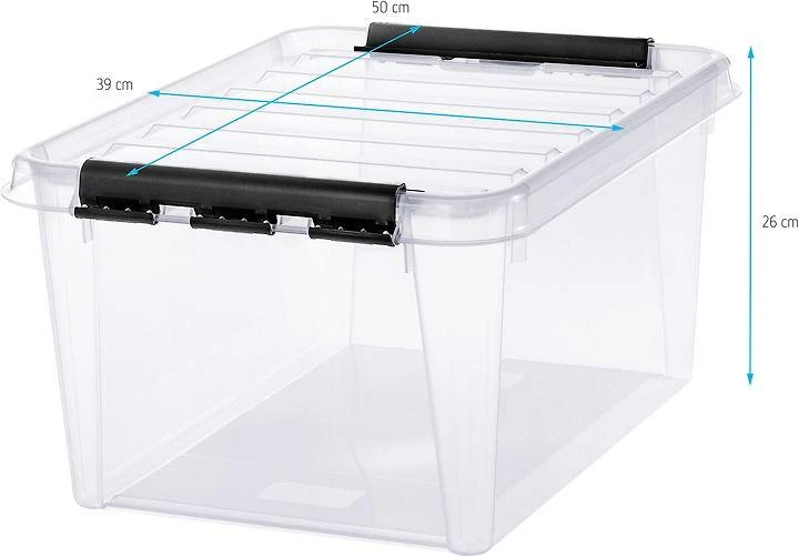 Orthex SmartStore Classic 31 L -säilytyslaatikko kannella, 6 kpl pakkaus