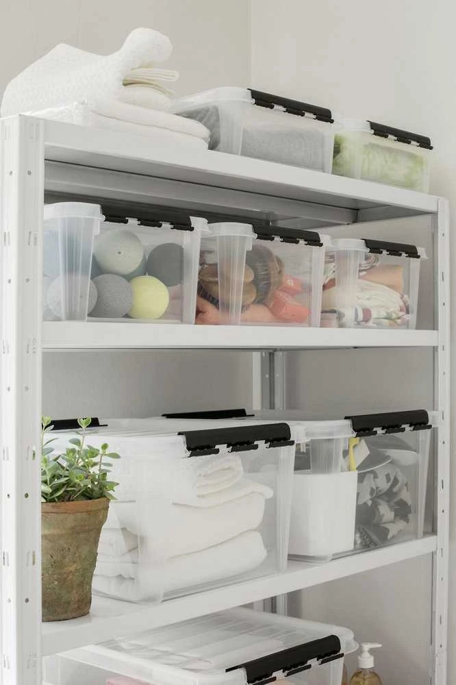 Orthex SmartStore Classic 31 L -säilytyslaatikko kannella, 6 kpl pakkaus