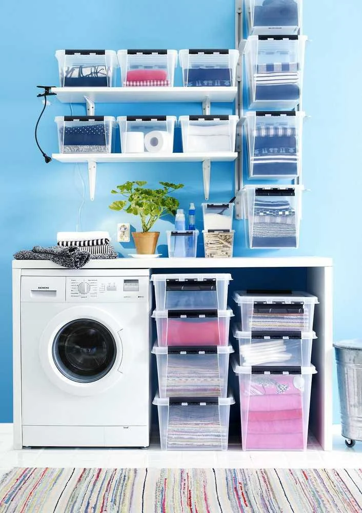 Orthex SmartStore Classic 4 L -säilytyslaatikko kannella, 8 kpl pakkaus