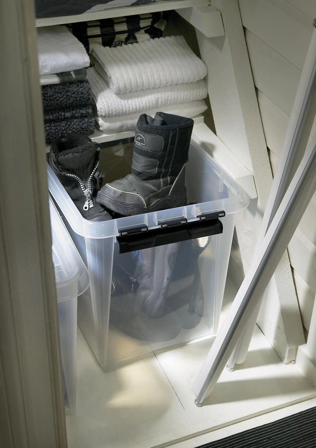 Orthex SmartStore Classic 52 L -säilytyslaatikko kannella, 3 kpl pakkaus