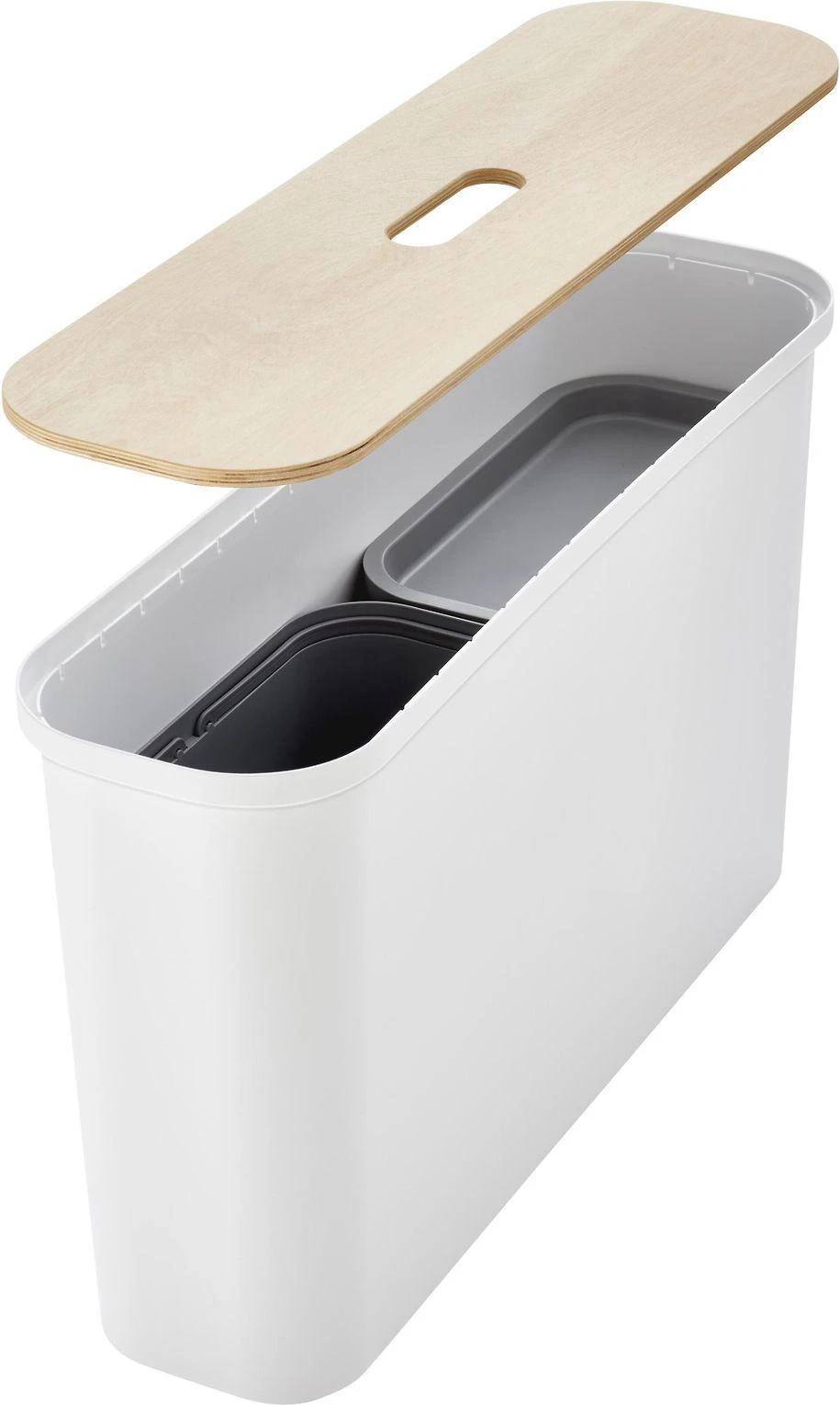 Orthex SmartStore Collect Slim 46 L lajittelusetti, valkoinen