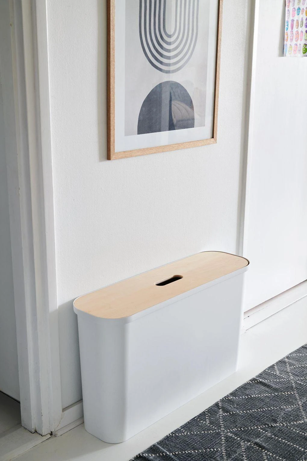 Orthex SmartStore Collect Slim 46 L lajittelusetti, valkoinen