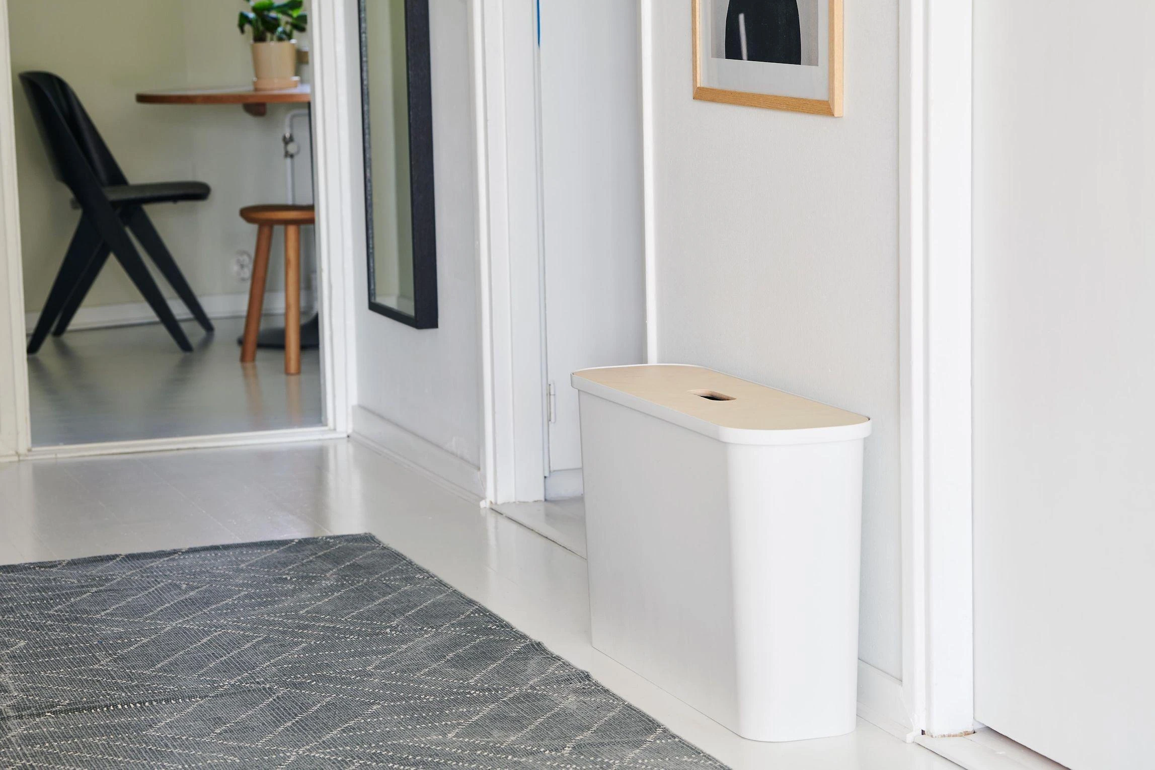 Orthex SmartStore Collect Slim 46 L lajittelusetti, valkoinen
