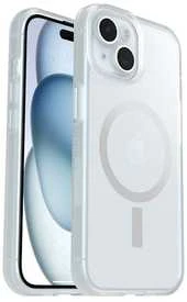 OtterBox React MagSafe dėklas Apple iPhone 16e/15/14/13 telefonui - skaidrus