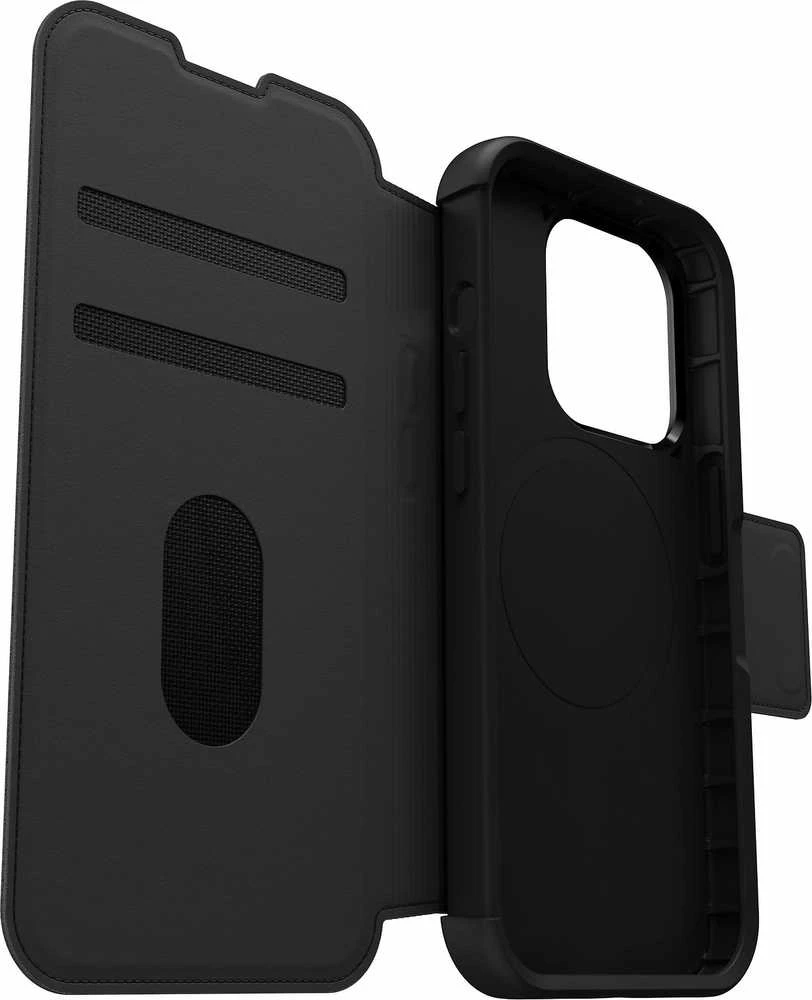 Dėklas OTTERBOX STRADA MAGSAFE IPHONE 15 PRO SHADOW Juodas