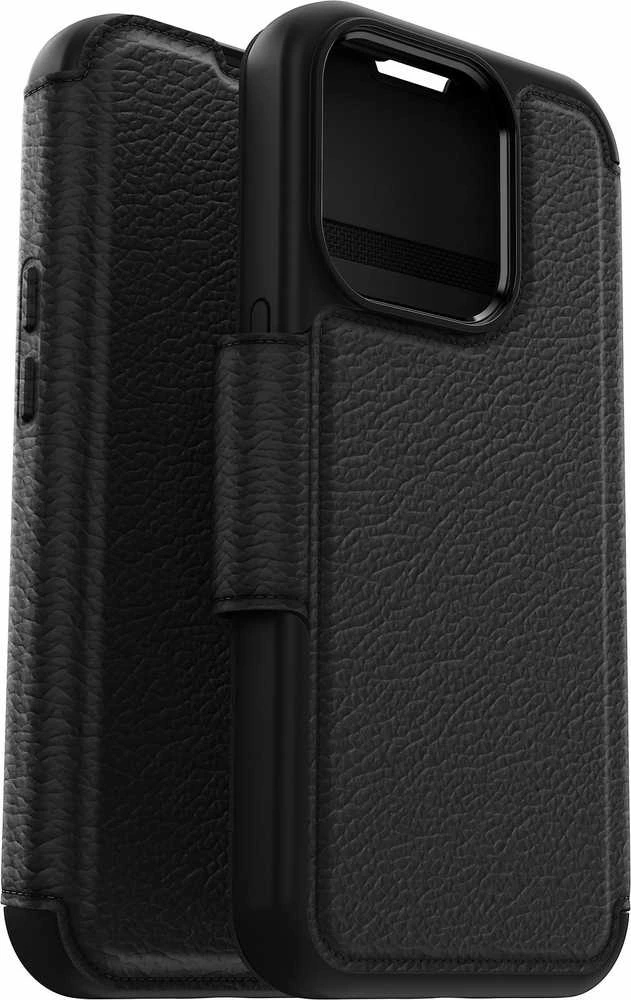 Dėklas OTTERBOX STRADA MAGSAFE IPHONE 15 PRO SHADOW Juodas