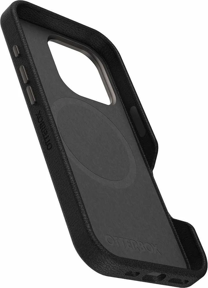 Dėklas Otterbox OB SYM CACTUS LEATHER APPLE/IPHONE 16 PRO NOIR ASH - Juodas