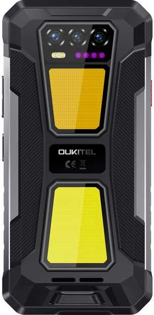 Oukitel WP58 Pro 6,7″ Išmanusis telefonas Dual SIM Android 15 5G USB Type-C 8 GB 512 GB 10000 mAh Juodas