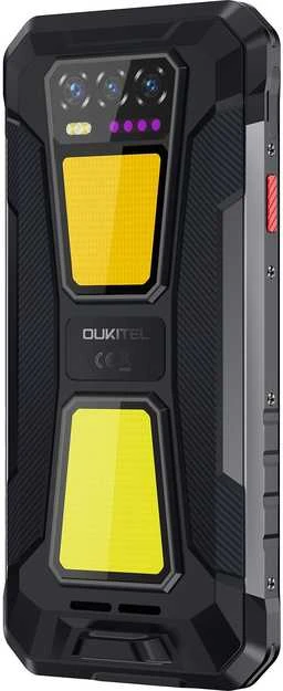 Oukitel WP58 Pro 6,7″ Išmanusis telefonas Dual SIM Android 15 5G USB Type-C 8 GB 512 GB 10000 mAh Juodas