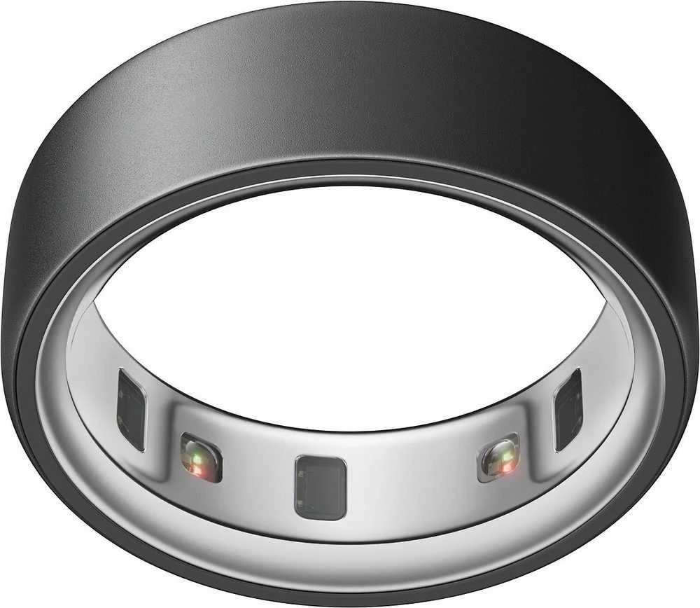 Išmanusis žiedas Oura Ring 4 | 13 dydžio, tamsiai pilkos spalvos