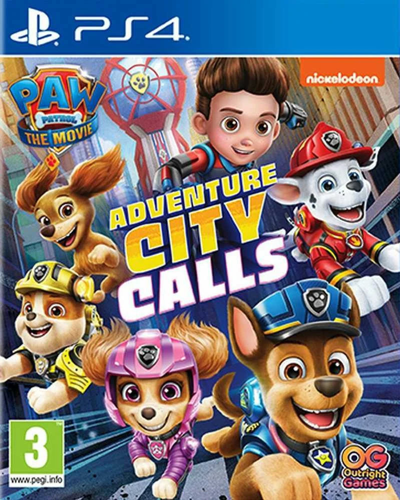PAW Patrol: Filmas – Adventure City gelbėjimo operacija – PlayStation 4