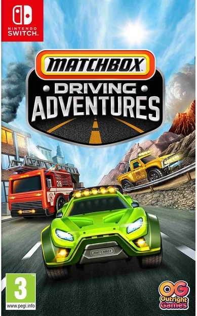 Outright Games Degtukų dėžutės vairavimo nuotykiai – jungiklis Nintendo