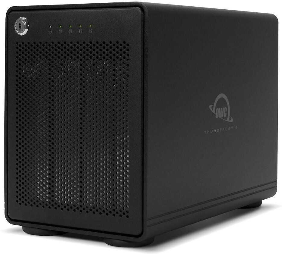 Serveris OWC ThunderBay 4 macierz na 4xSSD/HDD RAID-5 2xThunderbolt 3