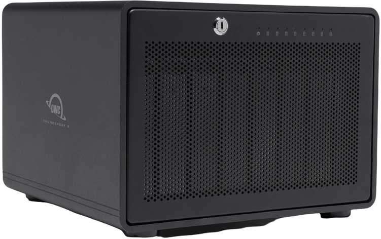 OWC ThunderBay 8 macierz na 8xSSD/HDD RAID-5 2xThunderbolt 3