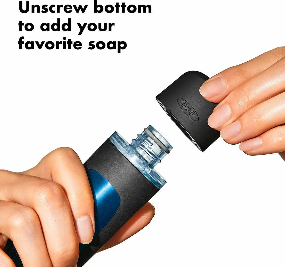 Oxo Good Grips indų šepetys su dozatoriumi
