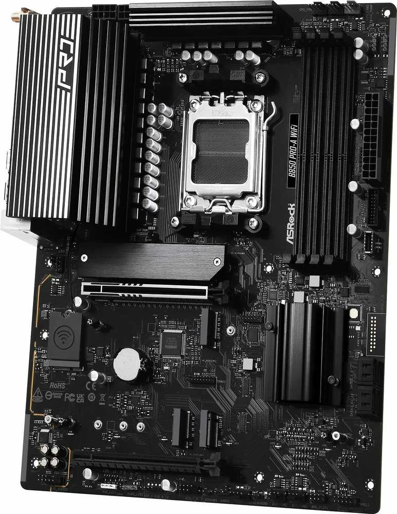 Pagrindinė plokštė Asrock B850 Pro-A WiFi AMD B850 Socket AM5 ATX